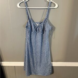 Blue Polka Dot Dress